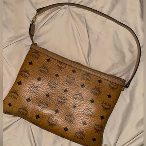 MCM Brown Fabric Interior